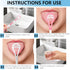 5 Pcs Tongue Scraper Tongue Brush, Scraper Handle Tongue Cleaners Brush to Help Resist Bad Breath and Freshen The Breath, Great for Adult Kids Rem...