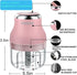 Electric Garlic Chopper, 250ML Mini Portable Veggie Chopper, Garlic Grinder Masher Onion Chopper, Blender to Vegetable, Wireless Food Processor fo...