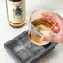 Viski Whiskey Ice Cube Tray with Lid, Large Makes Six 2-Inch Ice Molds, Perfect for Cocktails, Whiskey, Bourbon, and More, Stackable Silicone Mold...