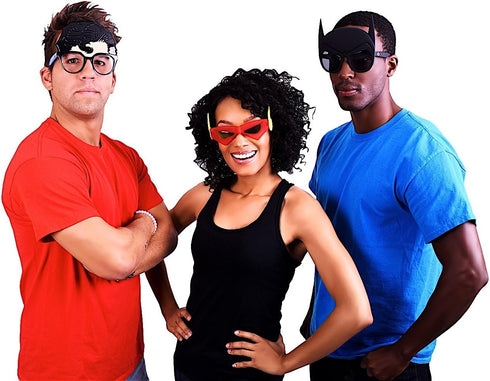 Sun-Staches DC Comics Offiical Flash Sunglasses | Costume and Cosplay Accessory | UV400 | One Size Fits Most...