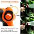 Garden Hose Sprayer Nozzle - Water Hose Nozzle with 10 Adjustable Spray Patterns Heavy Duty, Thumb Control On Off Valve, High Pressure Hose Spraye...