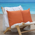 20 x 20 Inches Outdoor Waterproof Solid Throw Pillow Covers, Outside Water Resistant Square Cushion Cases for Patio Lawn Balcony Couch Sofa, Pack ...