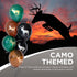 Havercamp Next Camo Party Bucks Latex Balloons | 6 Count | Great for Hunter Themed Party, Camouflage Motif, Birthday Event, Graduation Party, Fath...