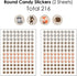 Big Dot of Happiness Woodland Creatures - Mini Candy Bar Wrappers, Round and Circle - Baby Shower or Birthday Party Favor Sticker Kit - 304 Pieces...