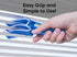 Blind Cleaner Duster Tool, Fan Blade Cleaner, Air Duct Cleaning Tools, Blue Window Blinds Cleaner with Microfiber Sleeve for Fans, Window Blinds, ...