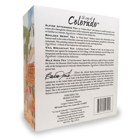 A Cup of Colorado Tea Collection (4 flavors, 10 tea bags per flavor)...