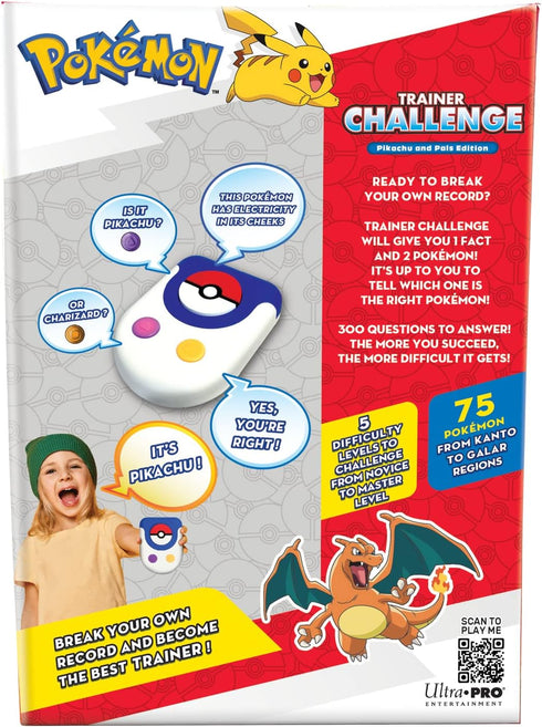 Pokemon Trainer Challenge Edition Toy I Will Guess It! Electronic Voice Recognition Guessing Brain Games Pokemon Games Go Digital Travel Board Gam...