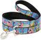 Buckle-Down Pet Leash - SpongeBob & Patrick Starfish Jellyfishing Scenes - 4 Feet Long - 1.5" Wide...