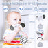FPVERA Baby Soft Rattles Shaker: Infant Developmental Hand Grip Baby Toys, High Contrast Black and White Newborn Sensory Toys Rattle Toy 0 3 6 9 1...