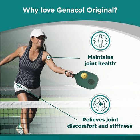 Genacol Original – Collagen Supplement with Ultra-Hydrolyzed Collagen Peptides, Maintains Joint Health, for Joints & Knees, 90 Capsules (30-Day Su...