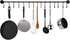 10 Pack Heavy Duty S Hooks Black S Shaped Hooks Hanging Hangers Hooks for Kitchen, Bathroom, Bedroom and Office: Pan, Pot, Coat, Bag, Plants(10 Pa...