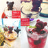 Whaline 2Pcs 3D Teddy Bear Ice Silicone Molds Ice Cube Trays Mold Silicone Animal Mold Soap Candle Mold Ice Cube for Coffee Milk Tea Candy Gummy F...
