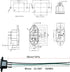 2PCS IEC 320 C14 Panel Mount Plug Adapter, AC 250V 10A 3 Pins IEC Inlet Module Plug Power Connector Socket with 3 Wires...