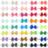 CÉLLOT 40 Colors Baby Bow Headbands 3" Hair Bows Super Soft Nylon Headbands for Baby Girls Infants preemie and Newborn Kids Hair Accessories...
