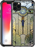 CARLOCA Compatible with iPhone 11 Pro Case,iPhone 11 Pro Cases for Girls Women Boys,Art Deco Stained Glass Window Pattern Design Shockproof Anti-S...
