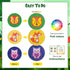 Ecoofor 9 Sets Jungle Animals Cross Stitch Kits for Kids 7-13 embroidery kit for kids Backpack Charms Cross Stitch Kits for Beginners Christmas gi...