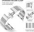Fitlink Compatible with Apple Watch Bands 42mm 44mm 40mm 38mm, Upgraded Version Stainless Steel Metal Watch Band for Apple Watch Series 5/4/3/2/1 ...