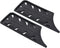PATIKIL Plastic Safety Knife Cover Sleeves for 7" Nakiri Knife, 2 Pack Knives Edge Guard Blade Protector Universal Knife Sheath for Kitchen, Black...