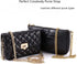 47'' Light Metal Crossbody Purse Chain Straps Replacement for Bag Handbag (Black)...