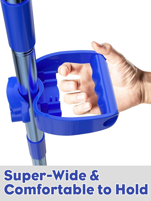 Garden Shovel Handle Attachment, Labor Saving Tool Handle Grip for Back Saver, Work with Garden Shovels, Snow Shovels, Rakes, D Grip Ergonomic Han...