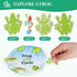 Frog Anatomy Model Dissection Kit for Kids, Soft Felt Frog Science Lab Toy, Biology and Life Science STEM Birthday Toys, Classroom Teaching Aid, E...