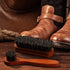 2 Pcs Horsehair Shine Shoes Brush Kit Polish Dauber Applicators Cleaning Leather Shoes Boots Care Brushes Suede Cleaner Brush(2 Pcs Style F)...