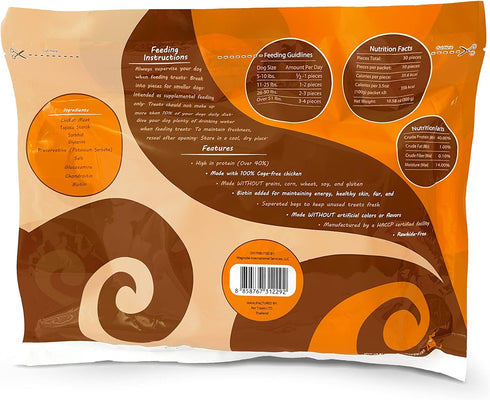 Rena's Recipe Chicken Steak Strips (30 count) Glucosamine and Chondroitin and Biotin added for hips and joints and nails and skin...