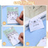 6 Packs Cute Animal Sticky Notes, 225 Sheets Self-Adhesive Cartoon Animal Sticky Note Pads, Multifunctional Removable Different Shapes Sticky Memo...
