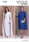 Vogue Misses' Fitted Cape Dresses Sewing Pattern Packet, Sizes 18-20-22-24-26, Multicolor...