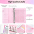 Sooez 100 Envelopes Money Saving Challenge, A5 Savings Challenge Book to Save $5,050, Money Saving Binder with Reusable Tracker, Save Challenge Bo...