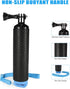 Waterproof Floating Handle Grip, Action Camera Selfie Stick, Anti-Slip Floating Bobber Stick Floaty Handler Holder Mount with Lanyard for GoPro He...