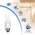 LED Stick Light Bulbs, Enclosed Fixture Rated,60W Equivalent, 5000K Daylight, 800 Lumen,Medium Screw Base E26 led Bulbs,Non-Dimmable,6 Count (Pack...