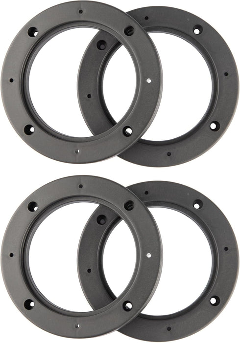 4 Inch Speaker Spacer Adapter Ring Mounting Bracket 4 PCS, Auto Car Universal Fit 4” Plastic Speaker Ring Adapter 0.43 Inch Depth, 4 Inch Plastic ...
