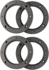 4 Inch Speaker Spacer Adapter Ring Mounting Bracket 4 PCS, Auto Car Universal Fit 4” Plastic Speaker Ring Adapter 0.43 Inch Depth, 4 Inch Plastic ...