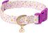 Dog Collars with Buckle Adjustable for Cute Girl Female Boy Dogs,Special Soft and Fancy Dog Pet Collar with Flower Design for Small Medium Large D...