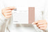 Canyon Rose Recipe Cards for Bridal Shower, Wedding Couple, Perfect for Any Special Occasions - 4x6, 25 Pack...