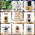 Vietnamese Coffee Maker Filter Phin, Small French Press Portable, Single Serve Coffee Makers, Screw Down Insert...