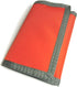 Trifold Wallet w/Inside ID. Hook n Loop Closure. Made in USA (Bright Orange w/Foliage Trim)...