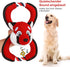GAOMON Squeaky Dog Toys, Durable Plush Chew Toys in Fox Shape, Interactive Tug of War Toy for Small and Medium Dogs...