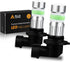 Alla Lighting HB4 9006 LED Fog Lights Bulbs 8000K Ice Blue 2800lm Xtreme Super Bright COB-72 12V Replacement...