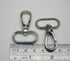 Generic Metal Color Silvery Lobster Clasps 1 Inch Inside Diameter Oval Swivel Trigger Clips Hooks for Purse Bag Straps Pack of 15...