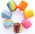 1 Roll Cotton Thread Balls Yarn Dyeing Colorful Cotton Threads for Crochet Hardanger Cross Stitch Needlepoint Hand Embroidery 133m Brown......