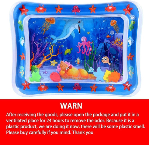 Water Sensory Playmat for Cats,2024 New Thickened Water Sensor Play Mat,Pet Play Water Sensor Mat for Kids, Cat Water Play Mat Feel Cool Comfort...