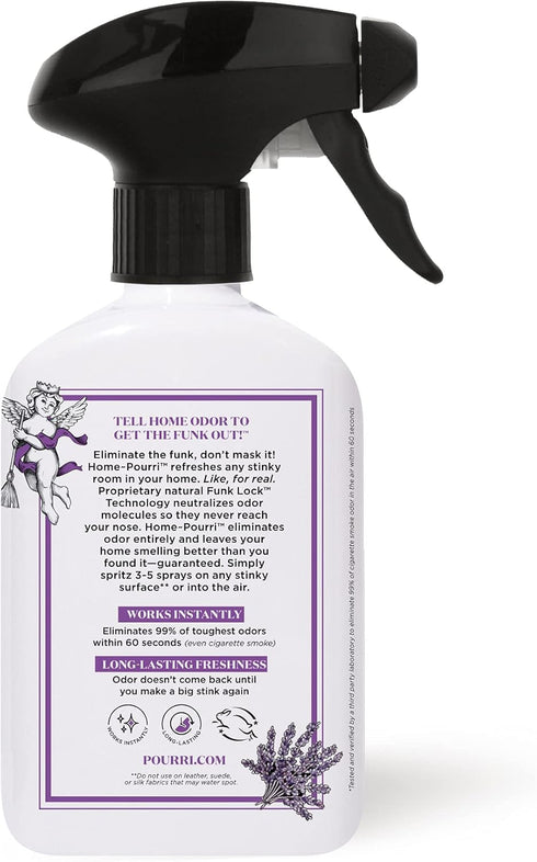 Home-Pourri Air + Fabric Multi-Purpose Odor Freshener Spray, Lavender Sage, 11 Fl Oz - Lavender and Sage...