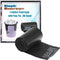Simple Houseware 4 Gallon Trash Bags, Black, 80 Count...