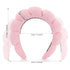 TailaiMei 2Pcs Spa Headbands for Washing Face or Facial, Sponge Skincare Headband Terry Cloth Headband for Makeup Removal, shower, Hair Accessorie...