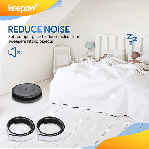 KEEPOW Bumper Guard Compatible with Roomba Robot Vacuum 671 675 500 600 700 800 Series...