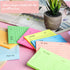 9 PCS to do List Sticky Notes,3x4 Inch Lined Sticky Notes,Self-Stick Notes,Ruled Post Stickies Colorful Super Sticking Power Memo Pads, Ideal for ...