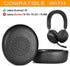 Evolve2 75 Ear Pads - defean Replacement Ear Cushion Compatible with Jabra Evolve2 75 PC Wireless Headset (Ear Pads not fit Jabra Evolve 75 75+ 75...