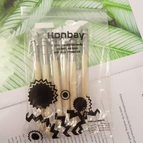 Honbay 6PCS Wooden Pencil Art Pencil Crayon Extenders Lengtheners for School Home Office...